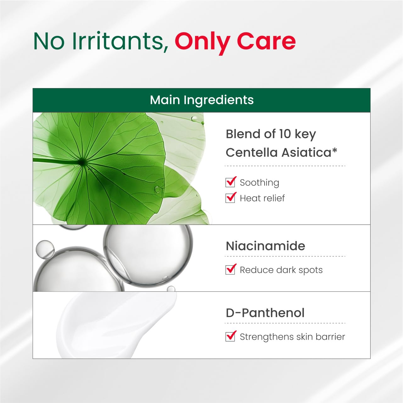 Red Blemish Clear Soothing Korean Moisturizer Face Cream, 70Ml - Cica Cream, Korean Skin Care Moisturizer, Korean Face Moisturizer, Facial Moisturizer, Korean Skincare, K Beauty Skincare Coreano