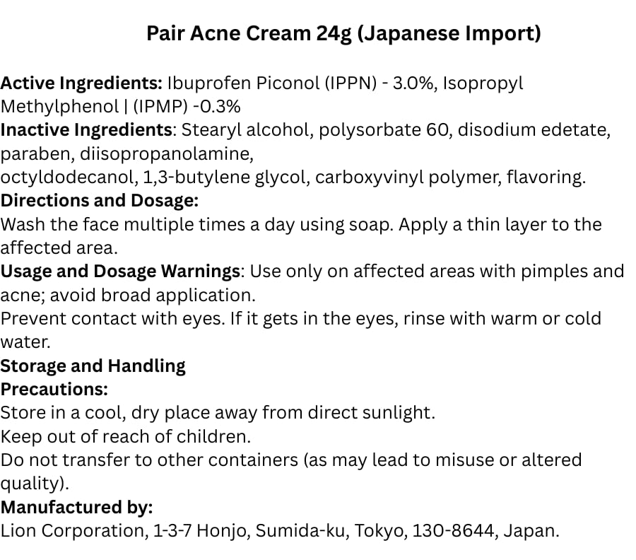 Pair Cream Pack of 2 X 24G (0.85Oz)