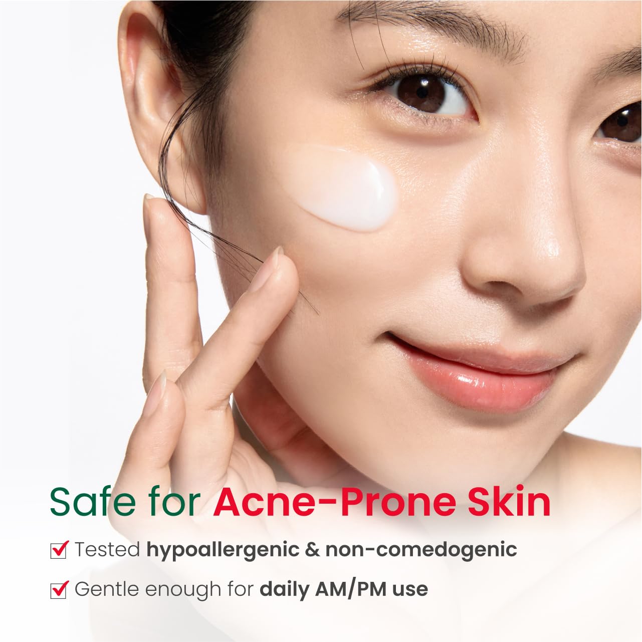 Red Blemish Clear Soothing Korean Moisturizer Face Cream, 70Ml - Cica Cream, Korean Skin Care Moisturizer, Korean Face Moisturizer, Facial Moisturizer, Korean Skincare, K Beauty Skincare Coreano